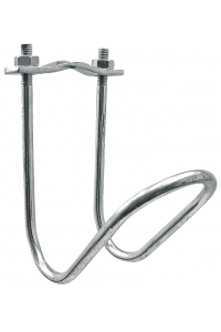 Obrázok pre Stájová šíjová svorka dvoudílná se 2 šrouby průměr A 60 mm B 60 mm