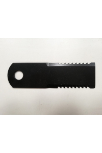 Obrázok pre HXE15871/HXE15908/HXE10256/HXE10152 Nůž do drtiče slámy John Deere 2x ozubený 50 x 5 x 190