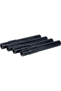 Obrázok pre Gumové hadičky na mléko ke strukovým pouzdrům 16,5 x 8,5 x 125 mm černé DeLaval balení 4ks