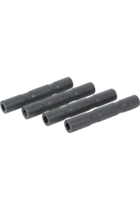 Obrázok pre Gumové hadičky na mléko ke strukovým pouzdrům 21 x 11/12 x 130 mm černé GEA balení 4ks