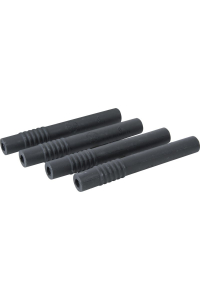 Obrázok pre Gumové hadičky na mléko ke strukovým pouzdrům 18 x 10 x 180 mm černé drážky GEA 4 ks