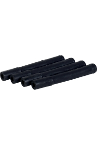 Obrázok pre Gumové hadičky na mléko ke strukovým pouzdrům 19/21 x 10/12 x 160 mm černé drážky GEA 4 ks