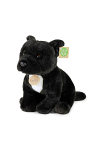 Obrázok pre Plyšový pes stafordšírský bulteriér černý Rappa velikost 30 cm