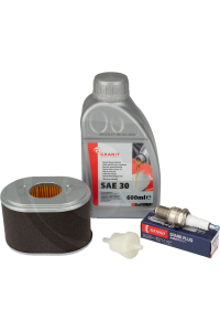 Obrázok pre Sada na údržbu motoru Loncin G160FD, G200FD, LC168FD-I & II olej, filtry, svíčka