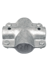 Obrázok pre Stájová křížová trubková spona dvojdílná se 4 šrouby průměr A 42 mm B 42 mm 1 1/4