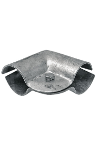 Obrázok pre Stájová úhlová spona dvojdílná s 1 šroubem průměr A 34 mm B 34 mm 1