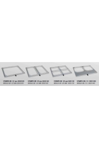 Obrázok pre Forma pre usporiadanie vaničiek a gastronádob GN 1/2 265x320 pre zváračku fólií HORECA SV 400
