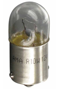 Obrázok pre Auto žiarovka 12V 10W, pätica BA 15s pre koncové, pozičné, obrysové, vnitření a ŠPZ svetla
