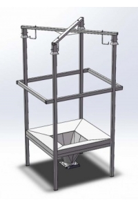 Obrázok pre Big bag vyprázdňovacie stanice, výsypka pre bigbag