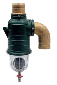Obrázok pre MZ sifónový oddeľovač typ 0240 (24 B) prípoj rovný priemer 60 mm 3/4 "mosadzný kohút