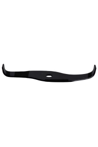 Obrázok pre Mulčovací nôž do krovinorezu 2 zuby S-forma šírka rezu 280 mm otvor 20 mm hrúbka 4 mm