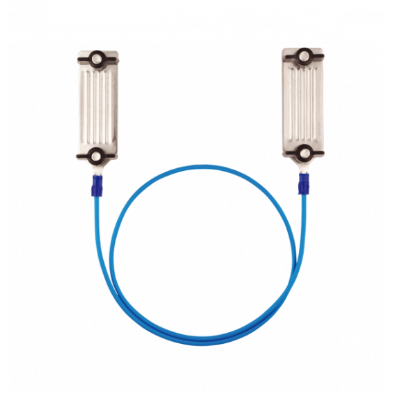 Obrázok pre Prepojovací kábel medzi páskami 2 klemy na pásky do 40 mm na elektrický ohradník