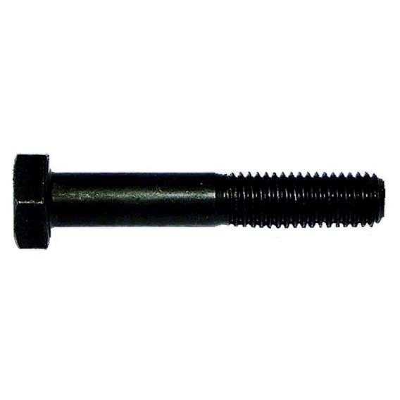 Obrázok pre Šesťhranný skrutka černený M12 x 60 pevnosť 10.9 DIN 931 ISO 4014
