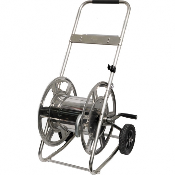 Obrázok pre Nerezový vozík na záhradnú hadicu 3/4 &quot;50 m
