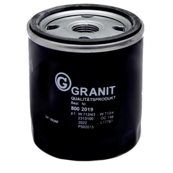 Obrázok pre Granit 8002019 filter motorového oleja vhodný pre Doppstadt, Holder, Weidemann