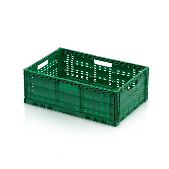 Obrázok pre Skladacia plastová prepravka na ovocie a zeleninu veľká nosnosť 20 kg