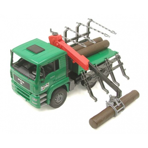 Obrázok pre Bruder - nákladné auto MAN na drevo s nakladacím ramenom