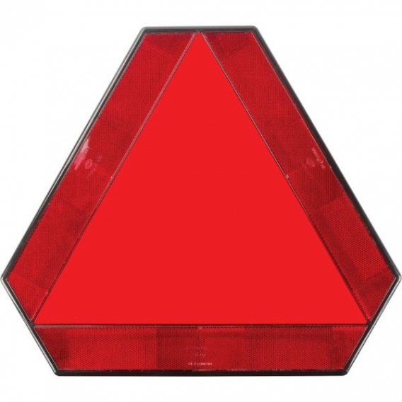 Obrázok pre Varovný trojuholník pre pomalé vozidlá a prívesy plastový