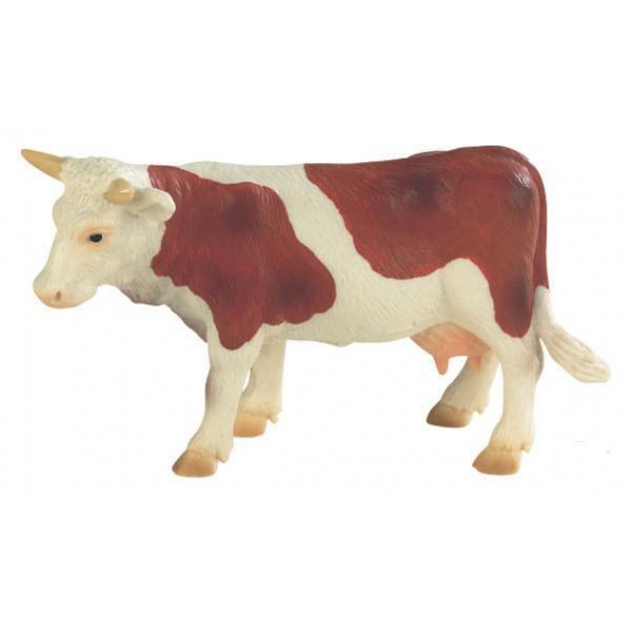 Obrázok pre Bullyland - figúrka hnedobiela krava