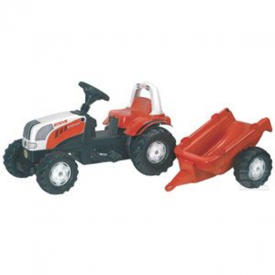 Obrázok pre Rolly Toys - šliapací traktor Steyr 6190 CVT s prívesom modelový rad Rolly Kid