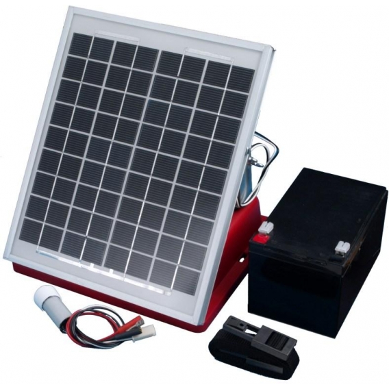 Obrázok pre Solárny panel pre batériové zdroje napätia Olli 9.07 B a 9.07 S pre elektrický ohradník