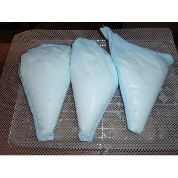 Obrázok pre Syrárska plachta modrá trojuholník 35 g / m2 balenie 5 ks
