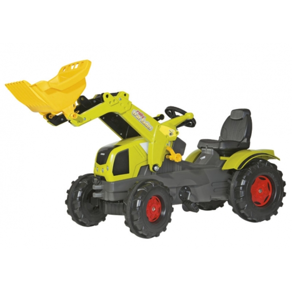 Obrázok pre Rolly Toys - šliapací traktor s čelným nakladačom Claas Axos 340 Lader Rolly Farmtrac