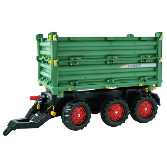 Obrázok pre Rolly Toys - trojstranný sklápač Fendt za šliapací traktory a nakladače zelený