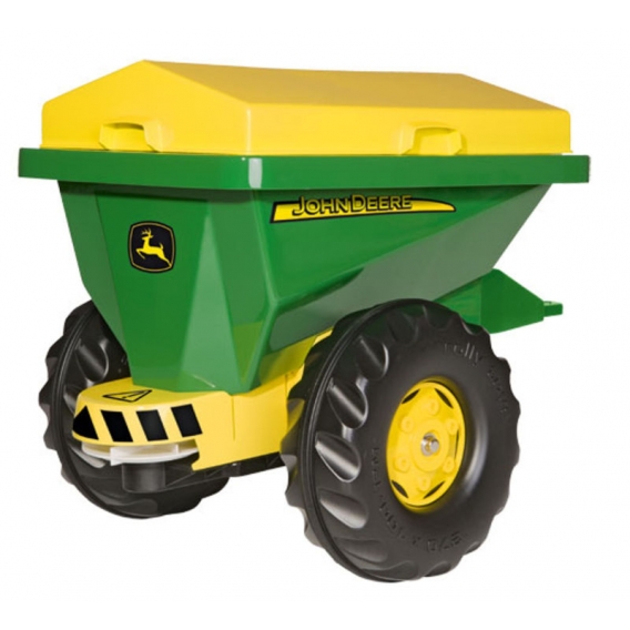 Obrázok pre Rolly Toys - sklápacie príves na stelivo John Deere za šliapací traktory a nakladače