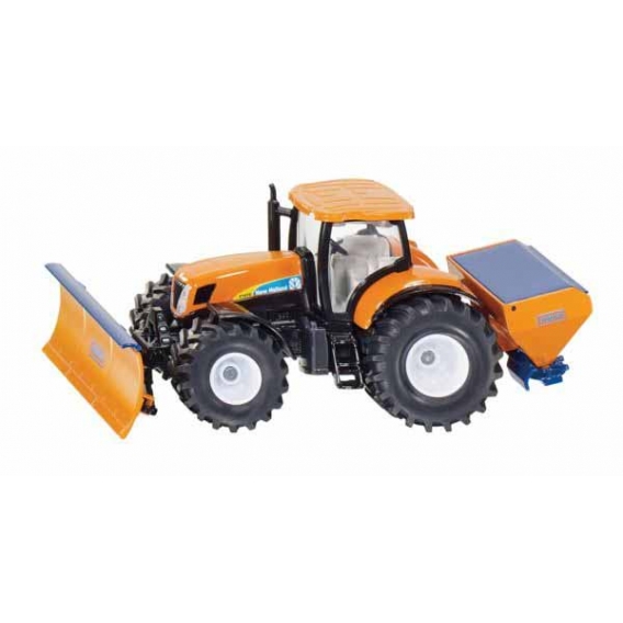 Obrázok pre Siku New Holland komunálne traktor s radlicou a sypačom soli 1:50