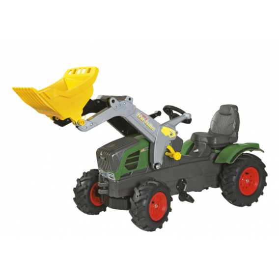 Obrázok pre Rolly Toys - šlapací traktor s čelním nakladačem Fendt 211 Vario vzduchové pneumatiky