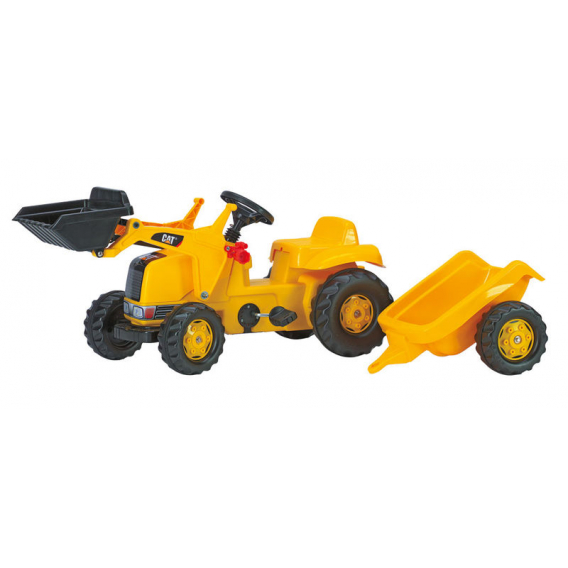 Obrázok pre Rolly Toys - šlapací traktor CAT s přívěsem modelová řada Rolly Kid