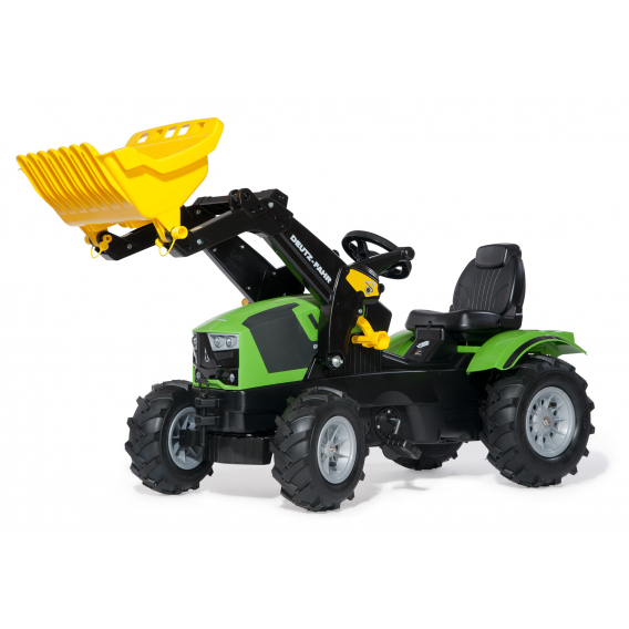 Obrázok pre Rolly Toys - šlapací traktor s čelním nakladačem Deutz 5120 RollyFarmTrac vzduchové pneu