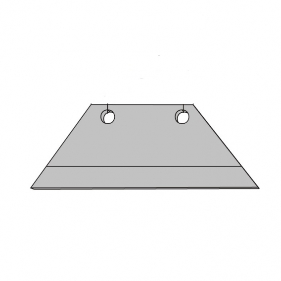 Obrázok pre Ostří předradličky oboustranné na pluh Kuhn, Huard horní délka 175 mm AgropaGroup