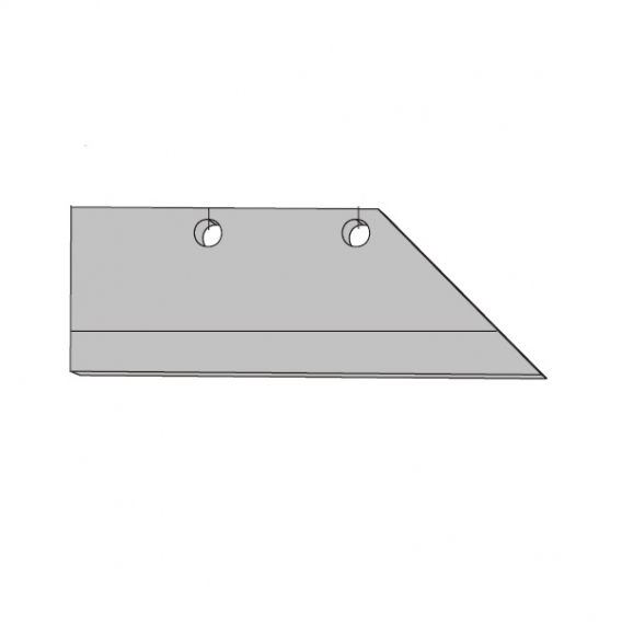 Obrázok pre Pluhové ostří pravé na roudnický pluh Privat Ross Roudnice horní délka 295 mm AgropaGroup