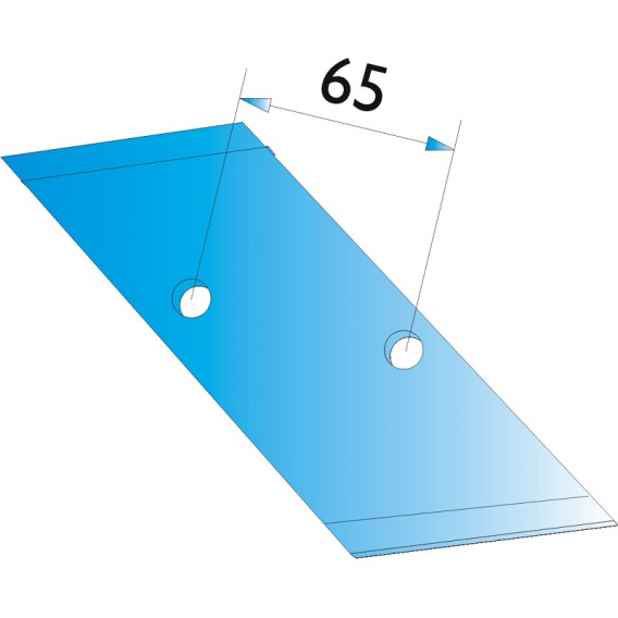 Obrázok pre Dláto levé na pluh Överum orební těleso UC AgropaGroup