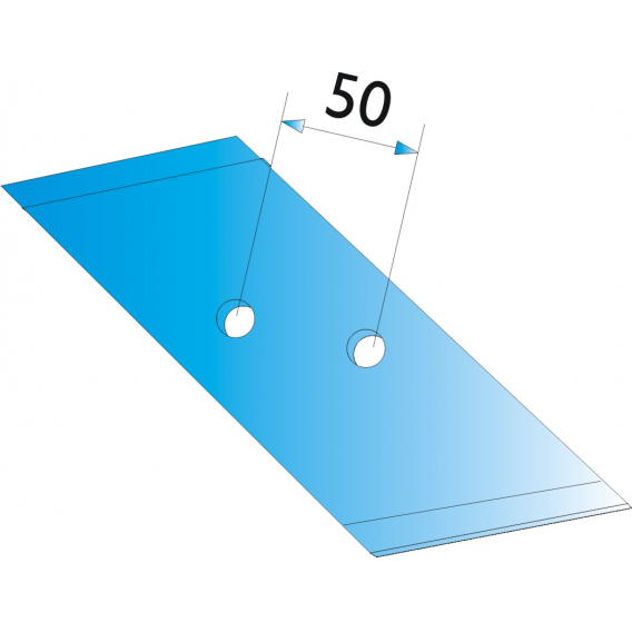 Obrázok pre Dláto pravé otočné na pluh Överum orební těleso XU, XL AgropaGroup