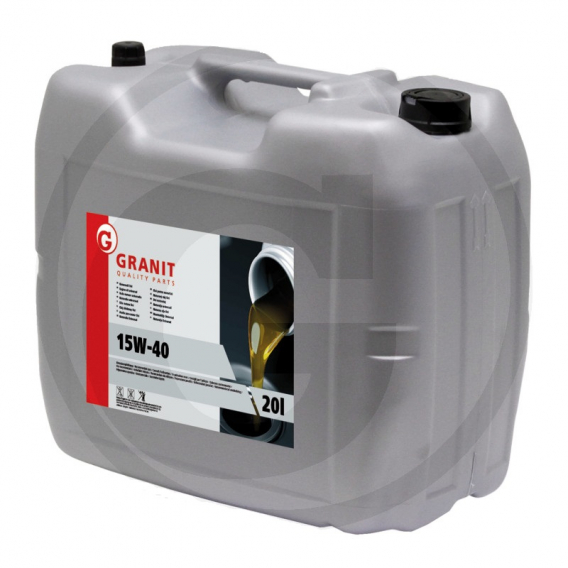 Obrázok pre Motorový olej Granit HDC-IL SAE 15W-40 vícestupňový 20 l