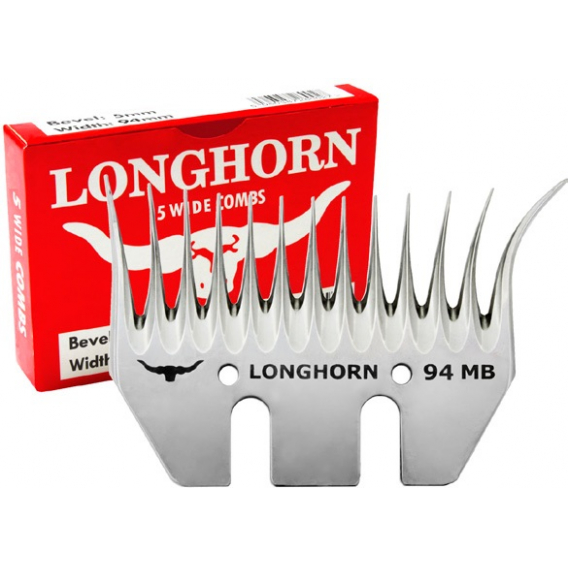 Obrázok pre Spodní široký nůž Longhorn Wide MB 5/94 mm střední úkos na stříhání ovcí