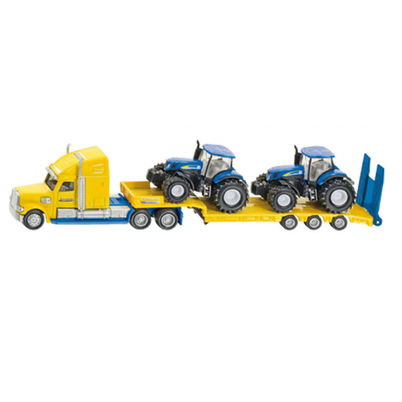 Obrázok pre Siku - kamion se dvěma traktory New Holland žlutomodrý 1:87