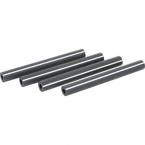 Obrázok pre Gumové hadičky na mléko ke strukovým pouzdrům 16,5 x 9 x 130 mm bílý proužek balení 4ks