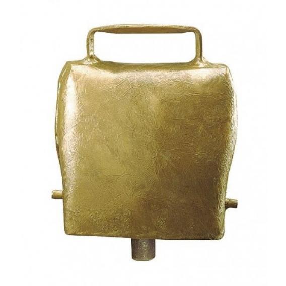 Obrázok pre Pastevní kravský zvon, zvonec pro skot plechový pastevní rovný 100 mm