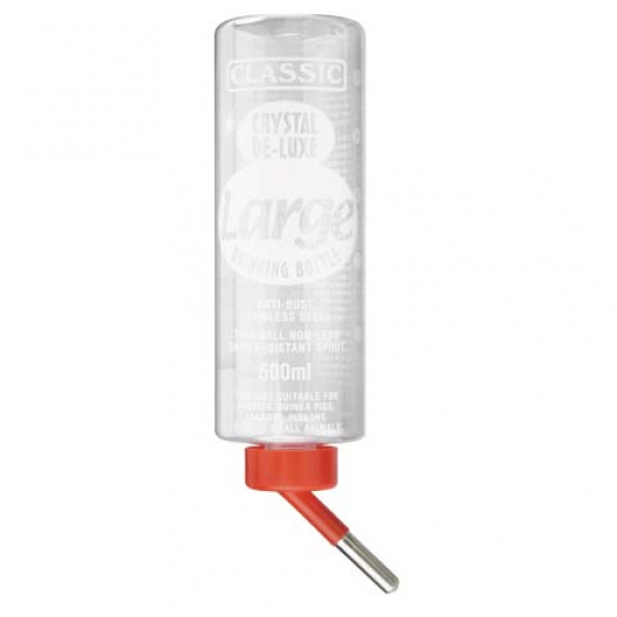 Obrázok pre Napájecí láhev Classic De Luxe pro hlodavce, králíky 600 ml