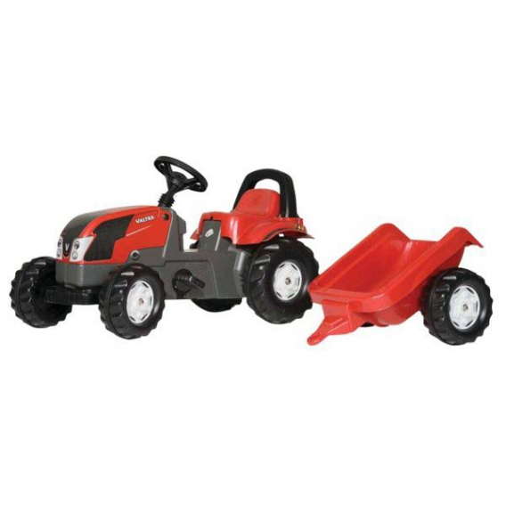 Obrázok pre Rolly Toys - šlapací traktor Valtra s vozíkem modelová řada RollyKid