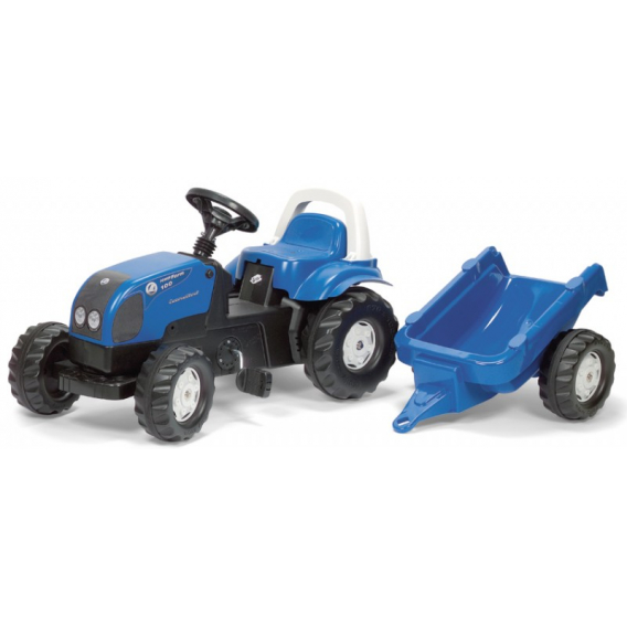 Obrázok pre Rolly Toys - šlapací traktor Landini Powerfarm 100 s vozíkem RollyKid