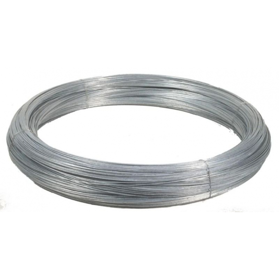 Obrázok pre Ohradníkový drát 2,5 mm x 625 m/25 kg ocelový drát s vysokou pevností a vodivostí, pozink