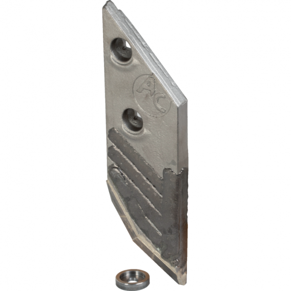 Obrázok pre Dláto s karbidem a návarem pravé 340 x 100 x 20mm na pluh Lemken 3364150, 3364050 AgriCarb