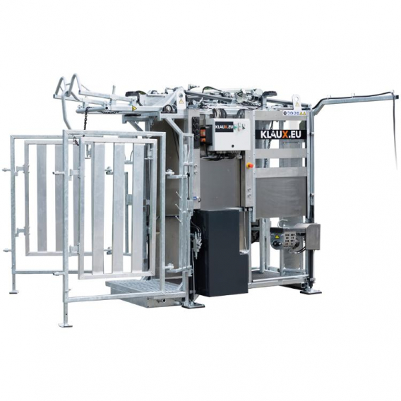 Obrázok pre Profesionální hydraulická fixační a paznehtářská klec pro skot Klaux Titanium Pro