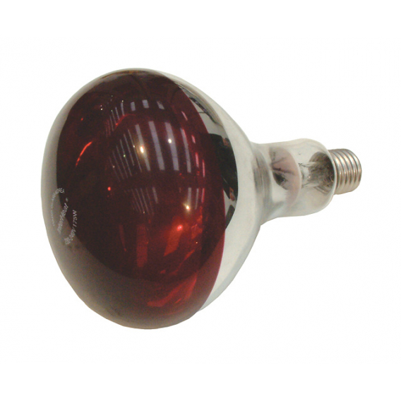 Obrázok pre Topná infražárovka červená 150W pro kuřata, drůbež, selata, prasata