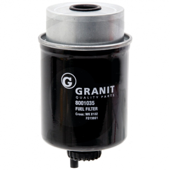 Obrázok pre Granit 8001035 palivový filtr pro Bobcat, John Deere, Perkins, Renault RE62419, WK8102